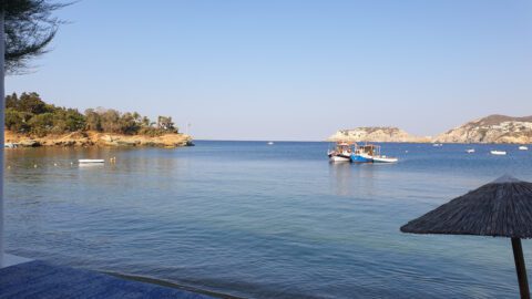 Agia Pelagia widok na morze